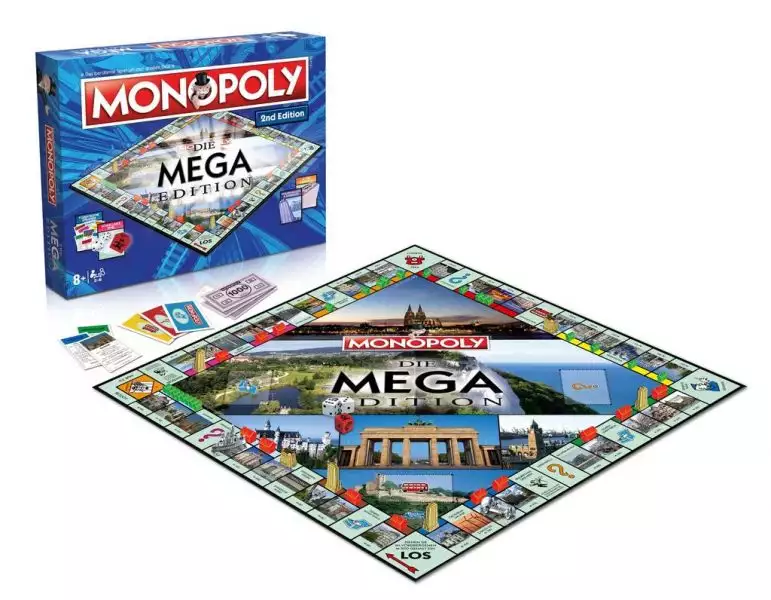 Monopoly Mega (2nd Edition)(allemand) - Boardgames » Boardgames »